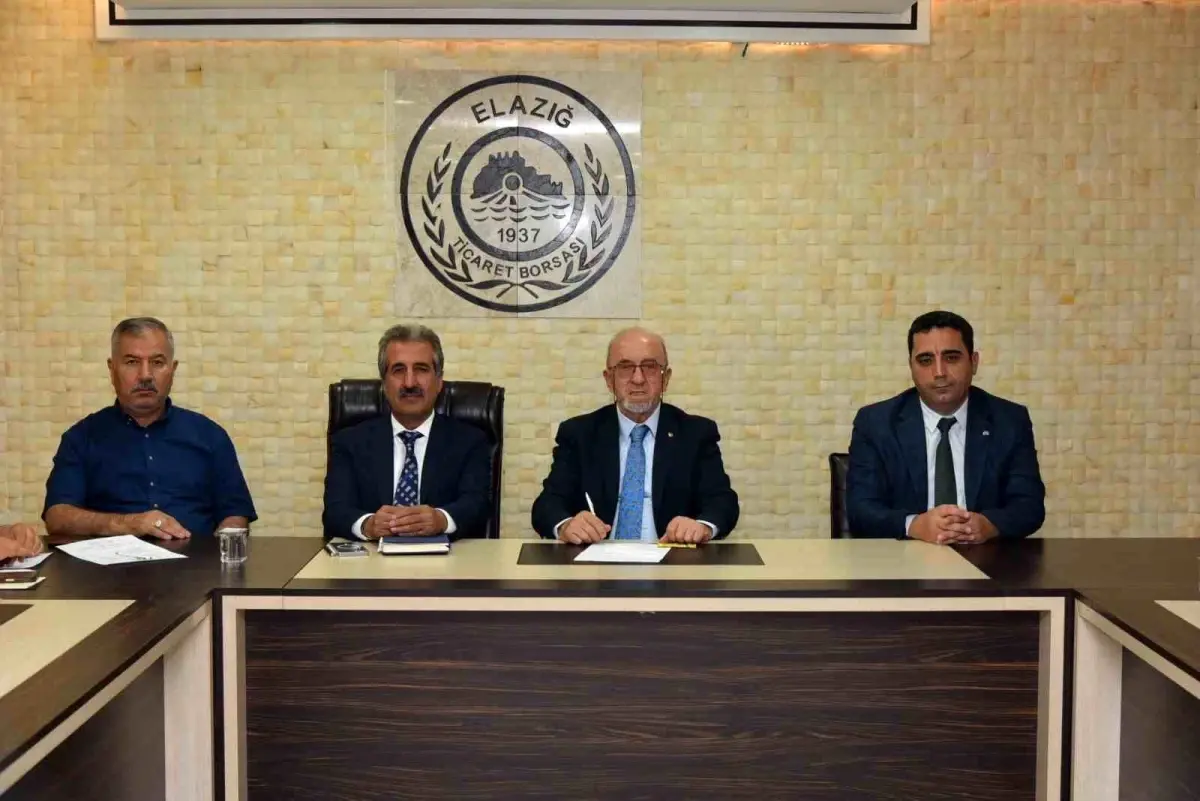 Elazığ Ticaret Borsası Ağustos Toplantısı