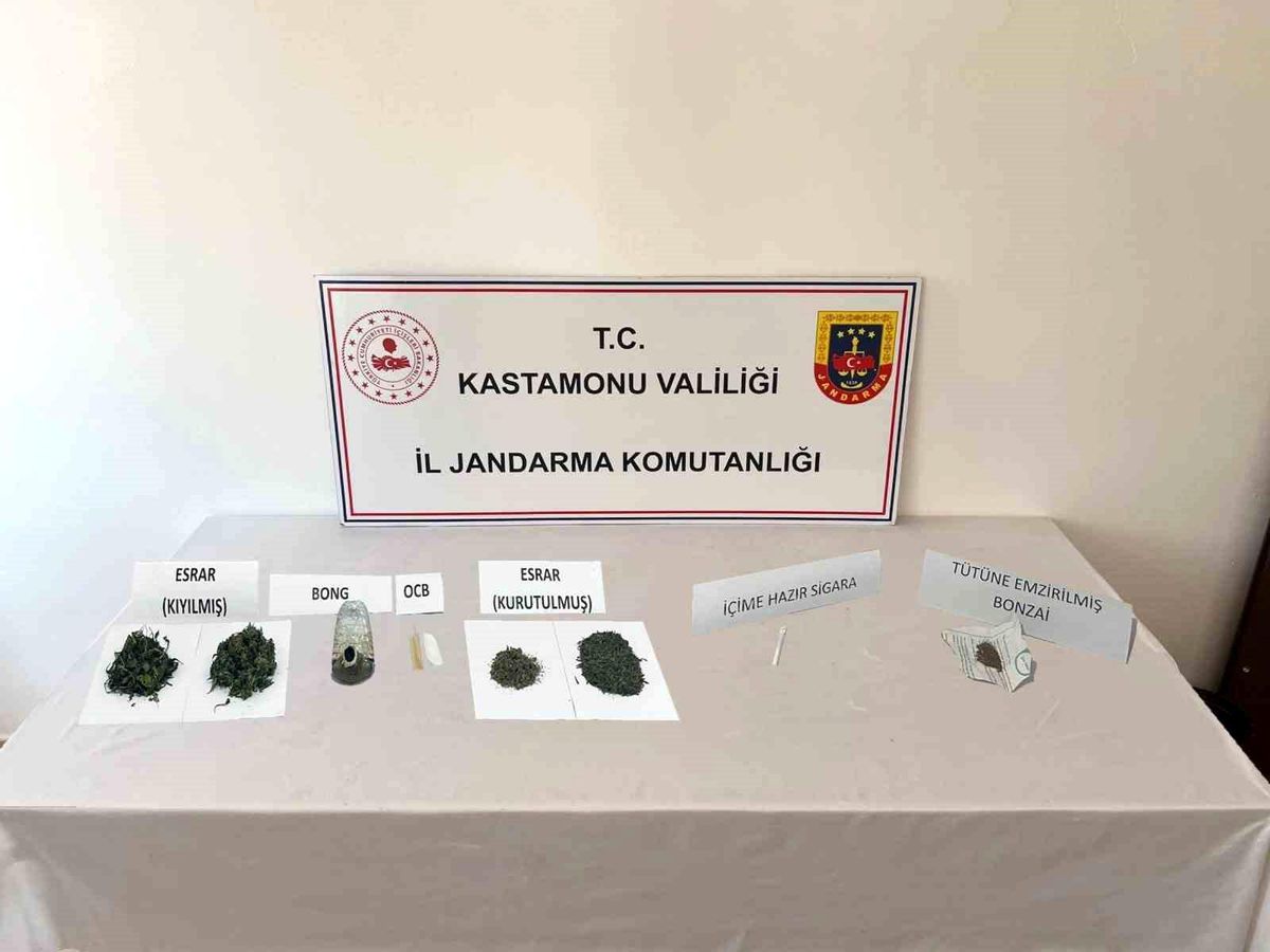 Kastamonu\'da Uyuşturucu Operasyonu