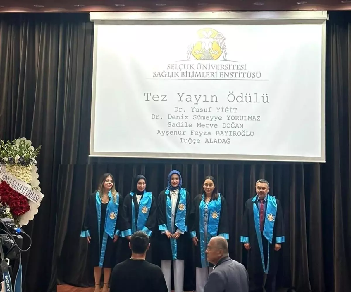 Dr. Yusuf Yiğit\'e Tez Yayın Ödülü