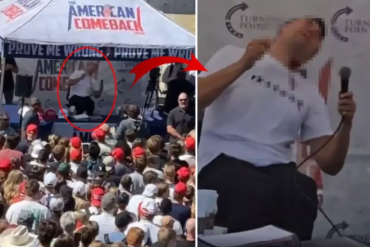 ABD\'li aktivist Charlie Kirk\'in vurulma anı görüntüleri ortaya çıktı