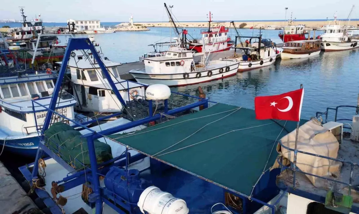 Mersin Balıkçıları Sezon Hazırlığında
