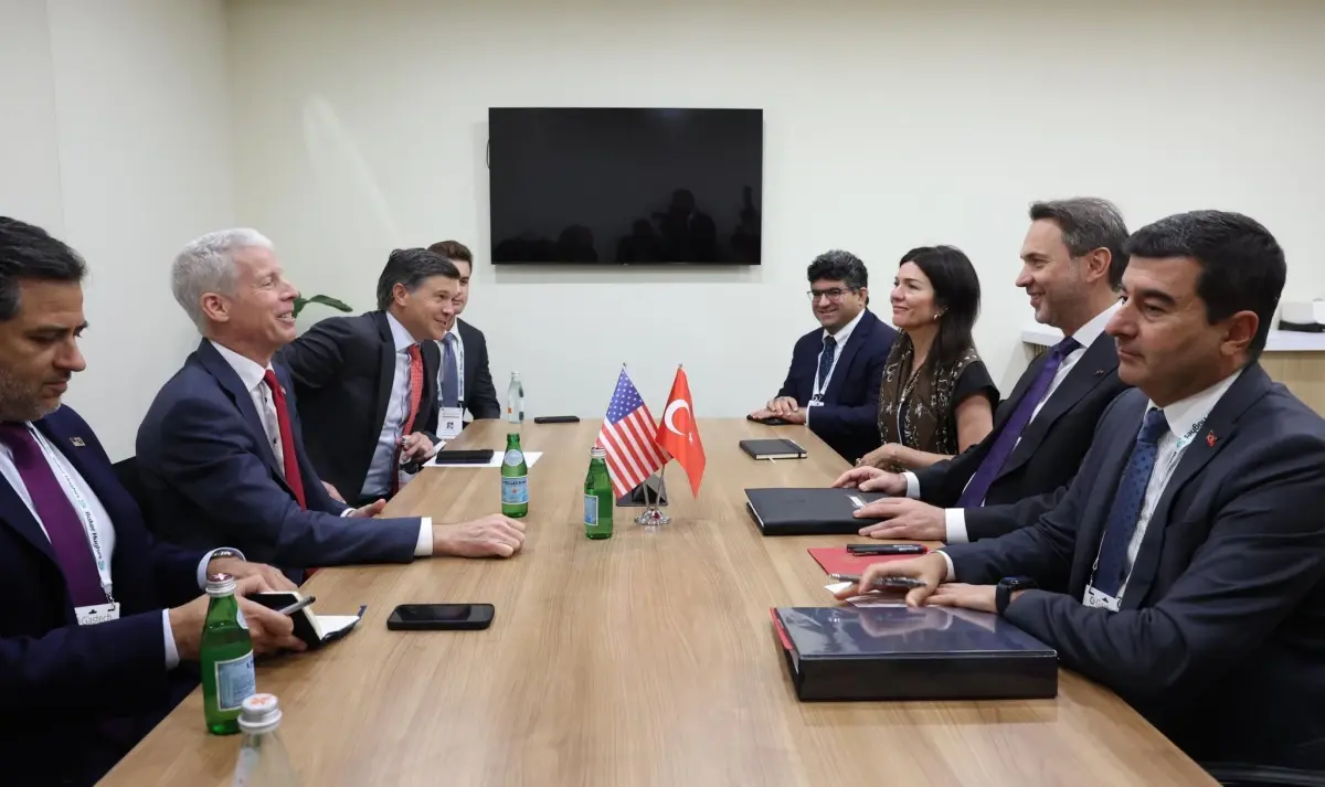 Bakan Bayraktar, ABD Enerji Bakanı Wright ile Görüştü