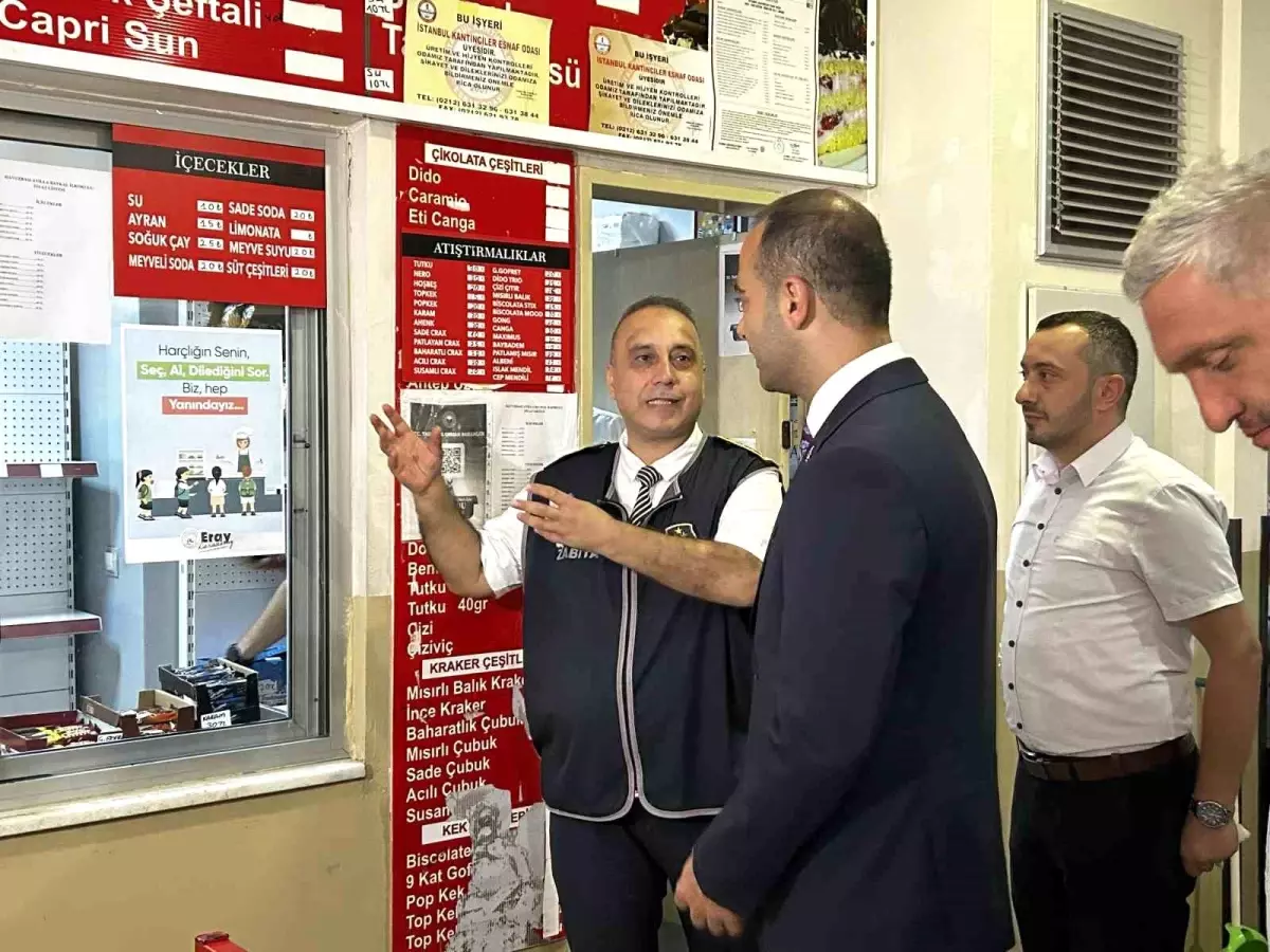 Gaziosmanpaşa\'da Okul Kantinlerine Periyodik Denetim