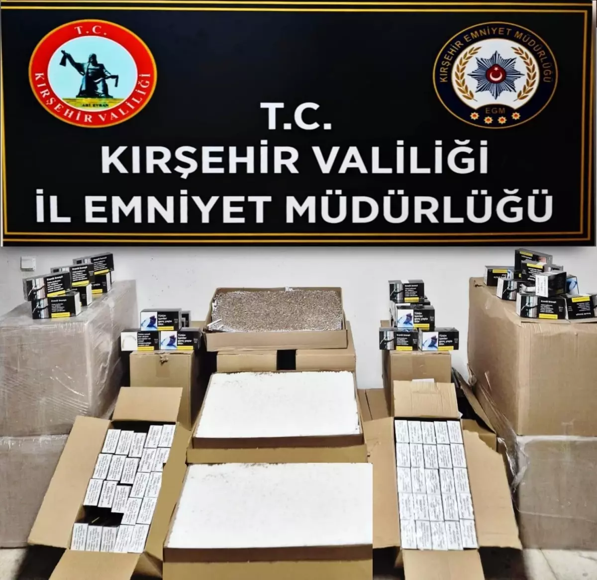 Kaman\'da Kaçak Tütün Operasyonu