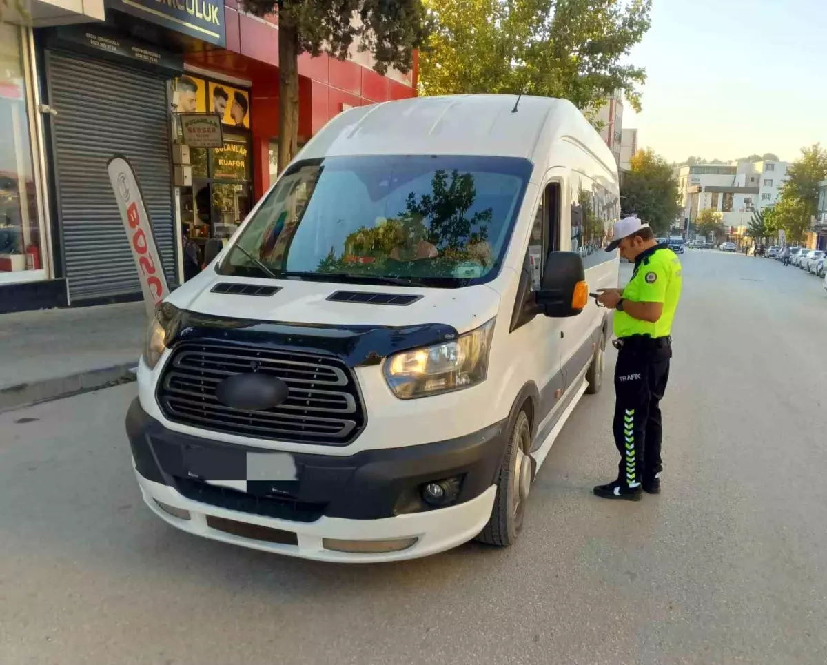 Adıyaman\'da Okul Servis Denetimleri