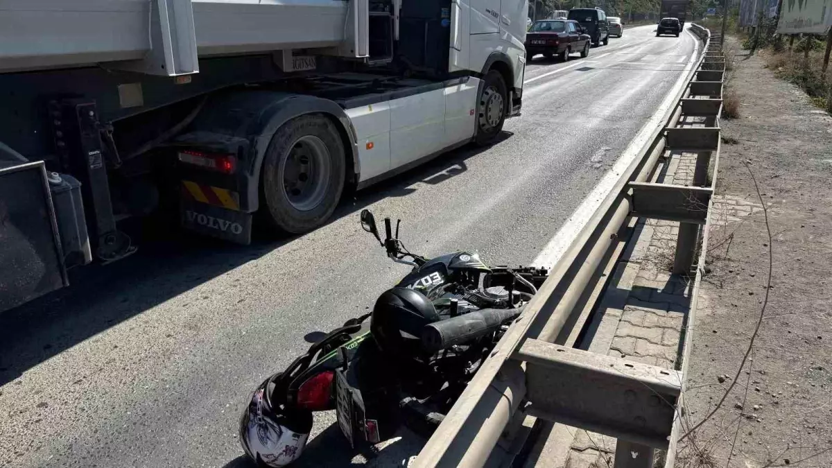 Zonguldak\'ta Motosiklet Kazası