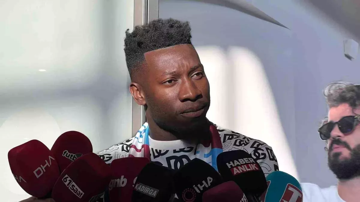 Onana, Trabzonspor\'a Coşkuyla Katıldı