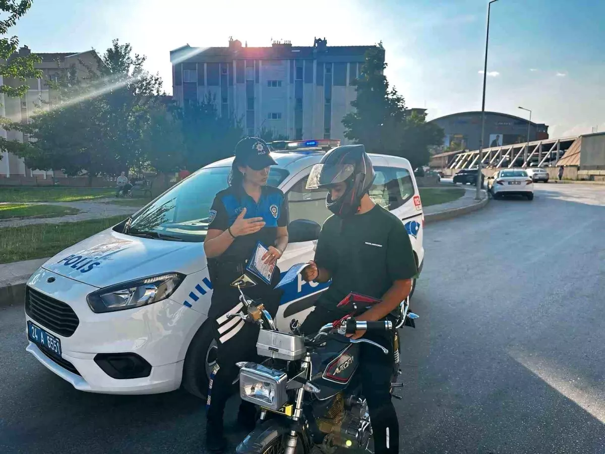 Erzincan\'da Trafik Güvenliği Uyarısı
