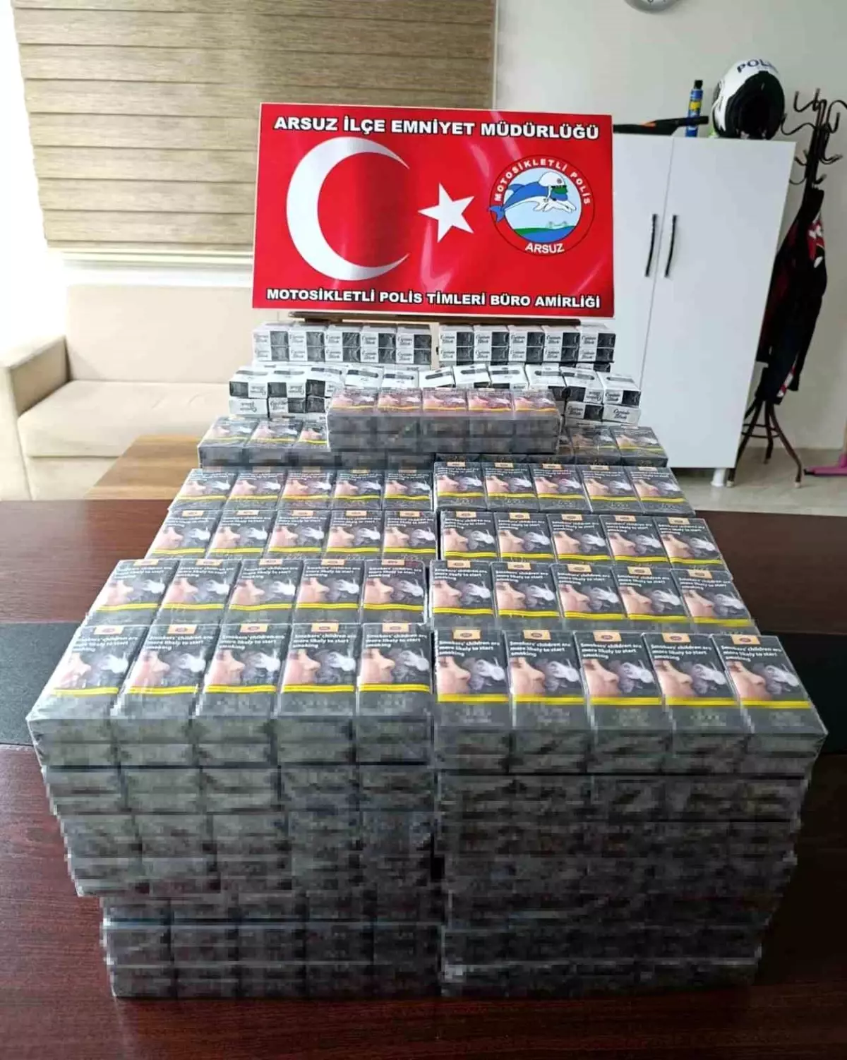 Hatay\'da 1.414 Paket Kaçak Sigara Ele Geçirildi