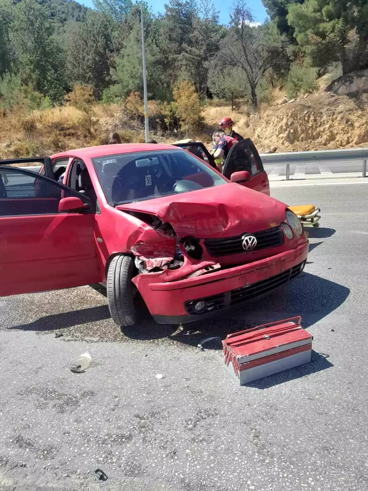 Bilecik\'te Trafik Kazası: 1 Yaralı
