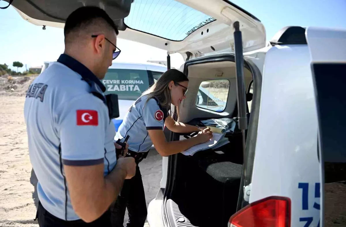 Kuşadası\'nda Kaçak Moloz Dökümüne Sert Önlem