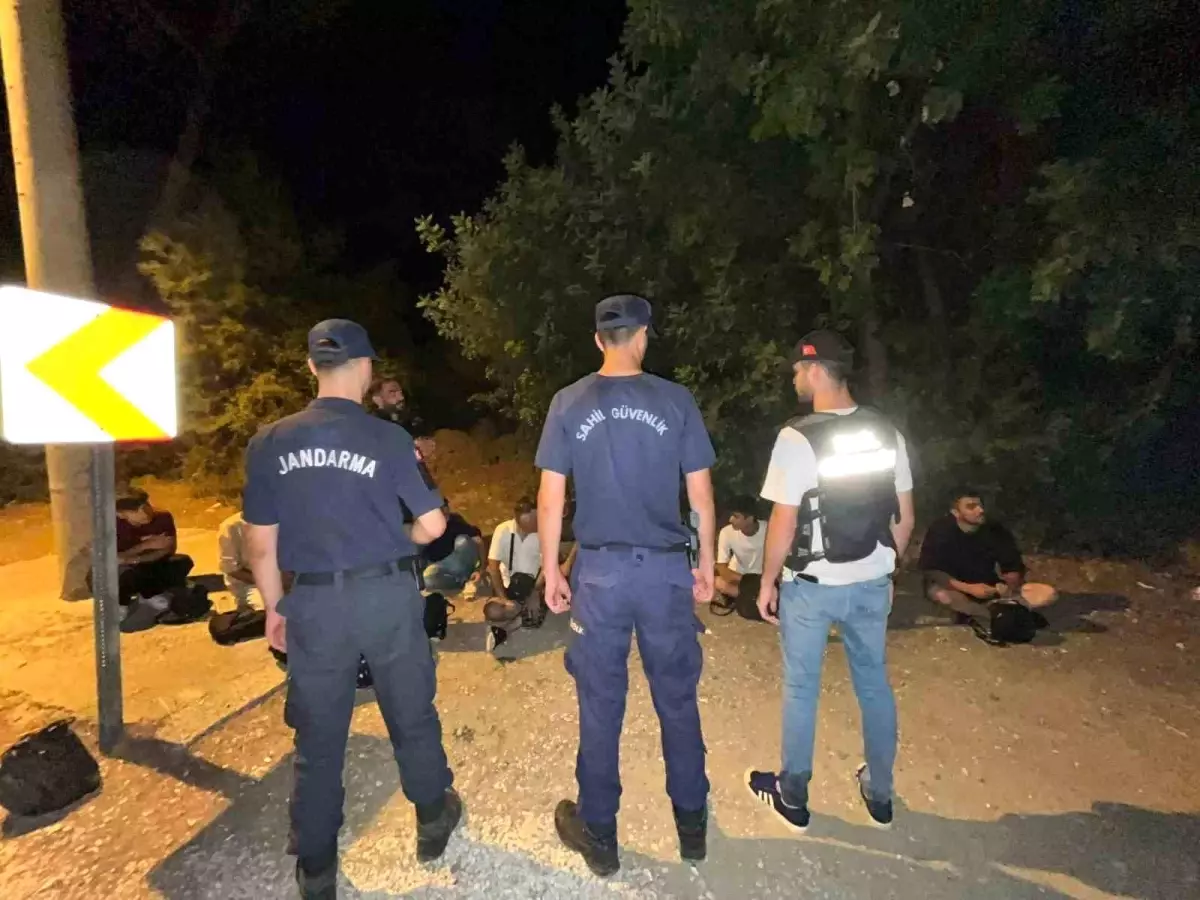 Marmaris\'te 18 Düzensiz Göçmen Yakalandı