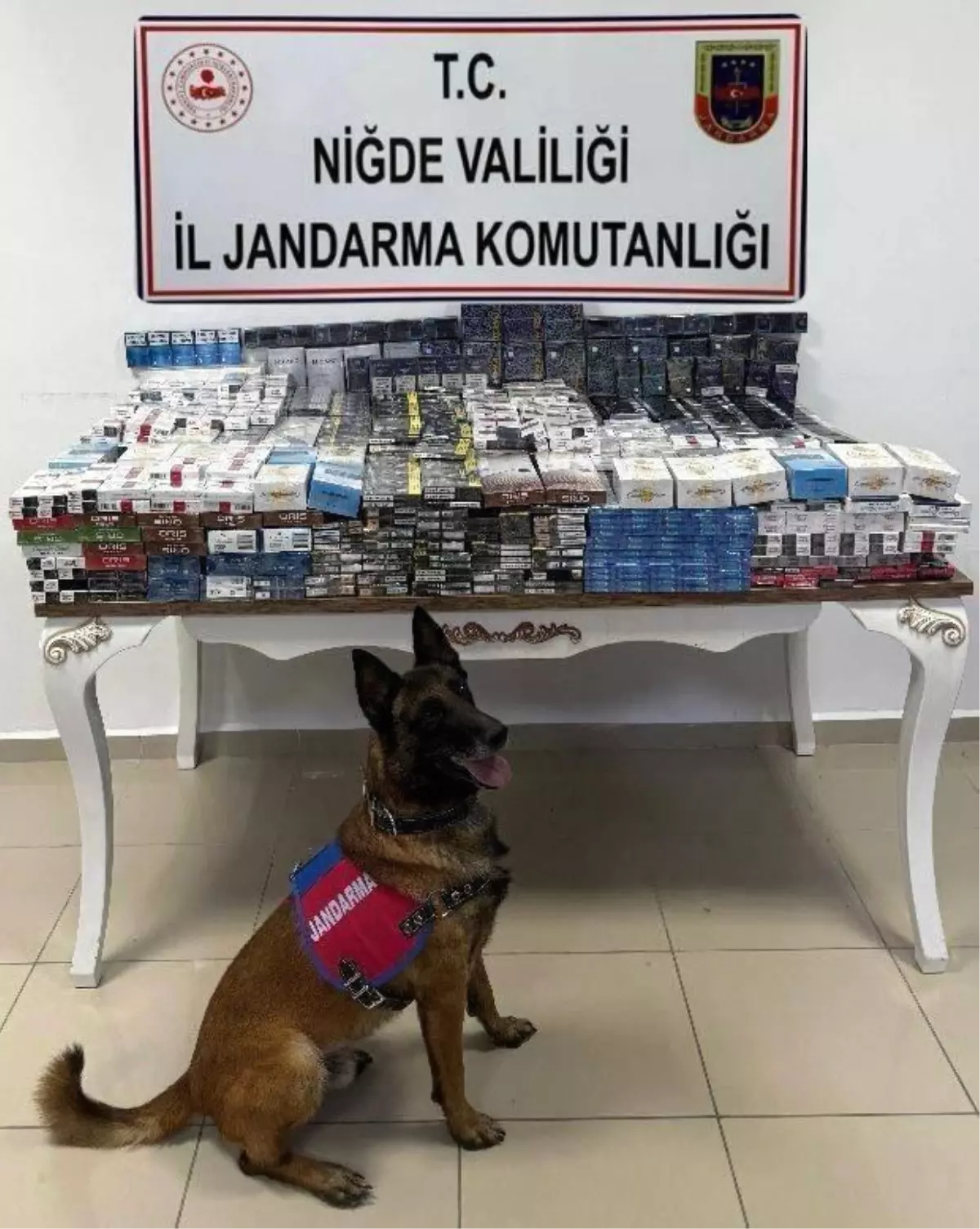 Niğde\'de Kaçak Sigara Operasyonu