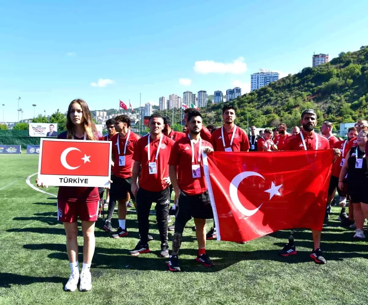 Ampute Futbol Uluslar Ligi Trabzon\'da Başladı
