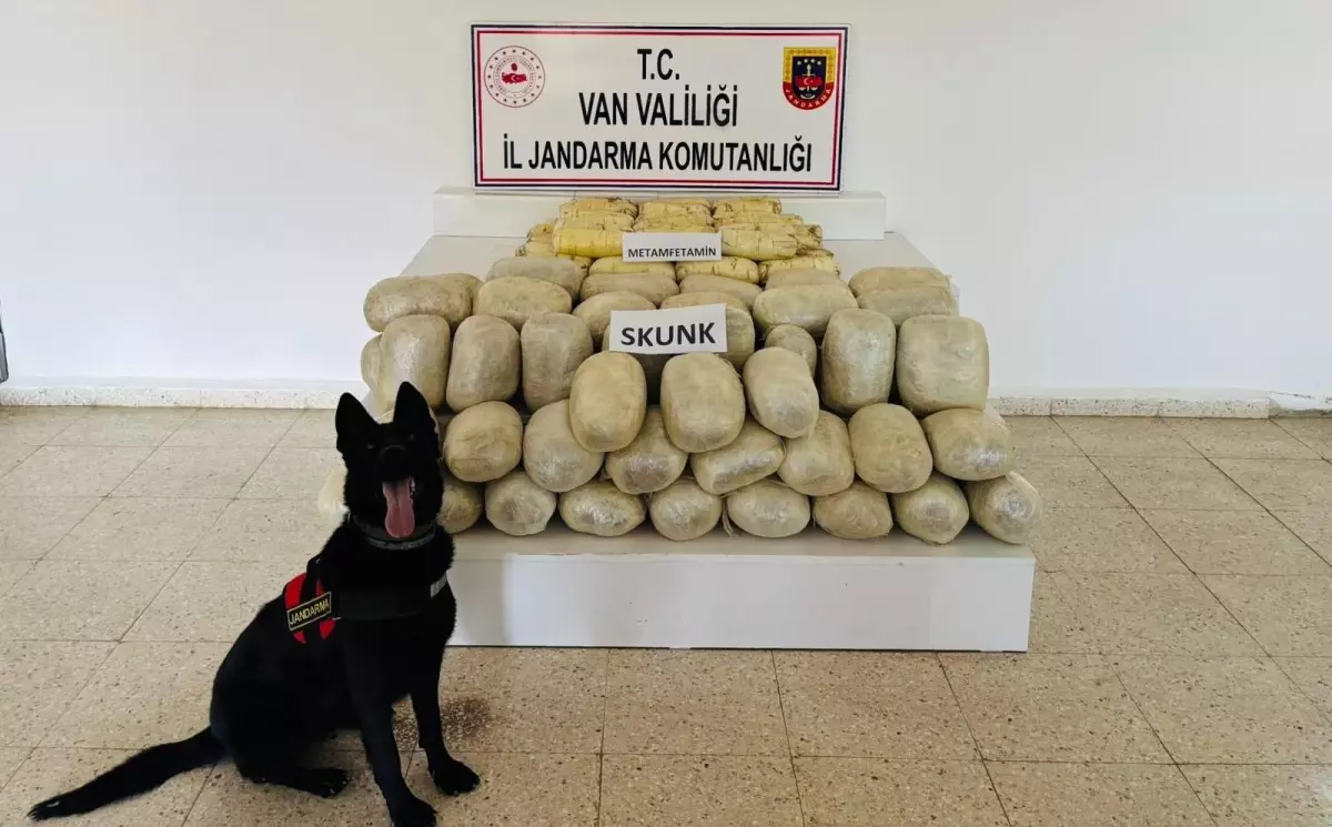 Van\'da 106 Kilo Uyuşturucu Ele Geçirildi