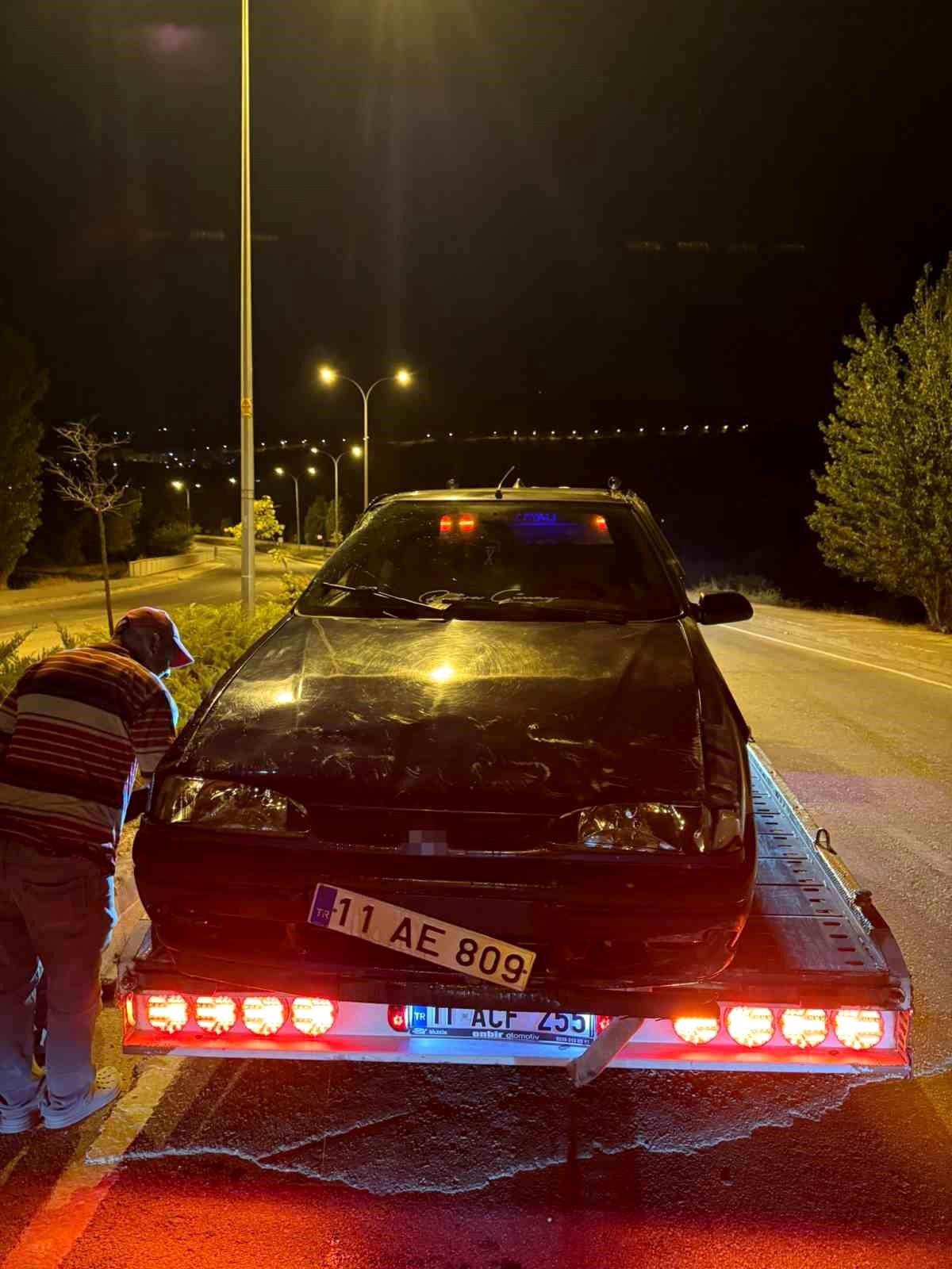 Bilecik\'te Trafik Kazası: 1 Yaralı