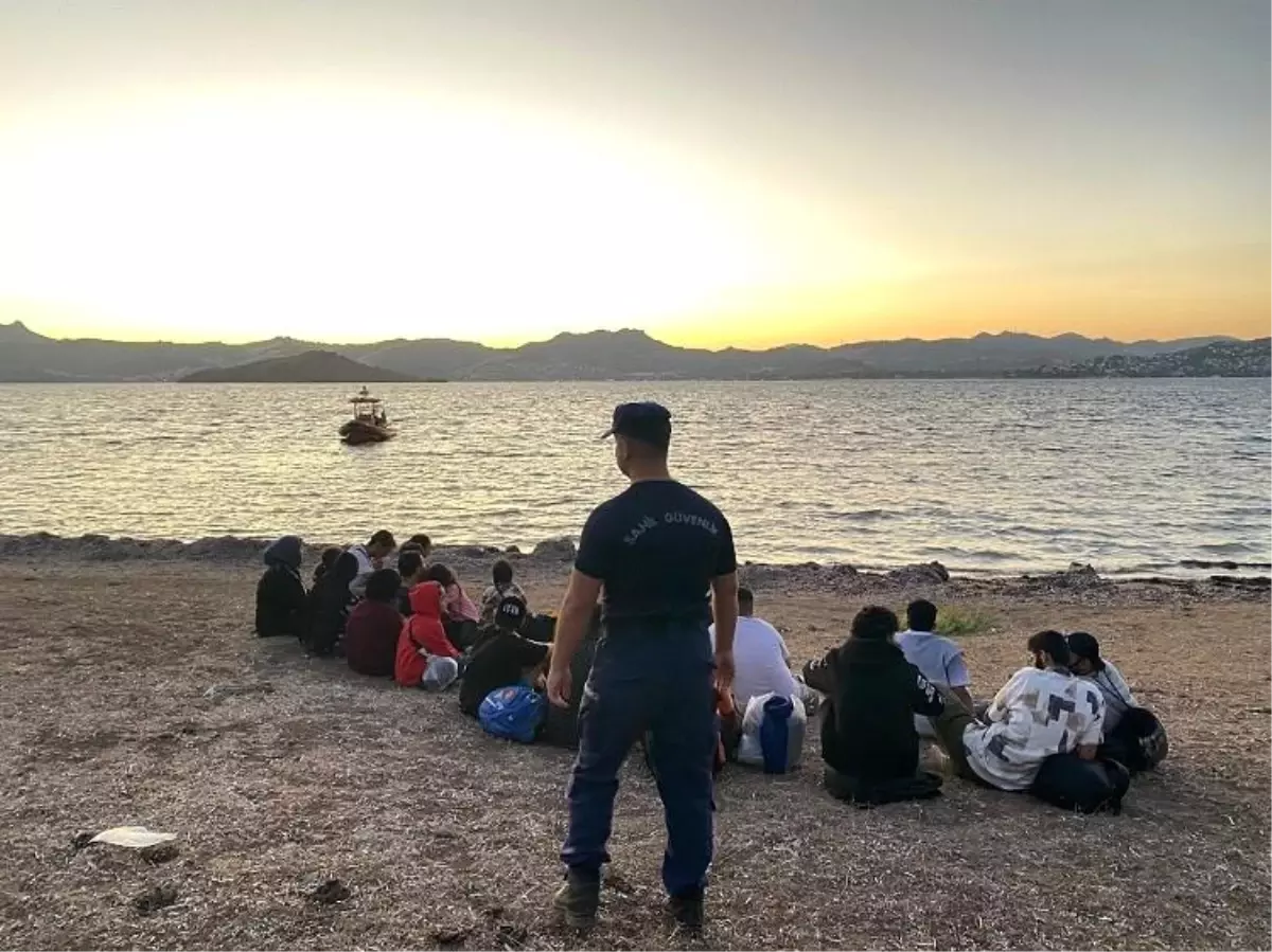 Bodrum\'da 20 Düzensiz Göçmen Yakalandı