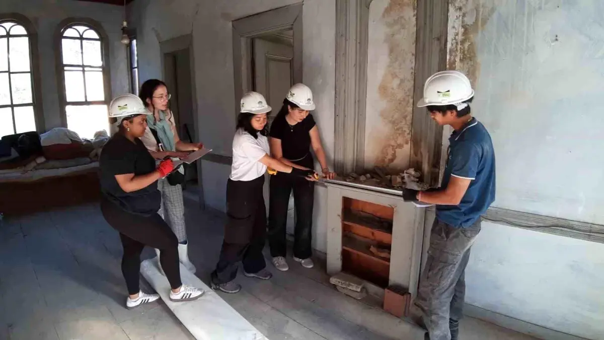 Avrupa Miras Gönüllüleri Mudurnu\'da Projeye Başladı