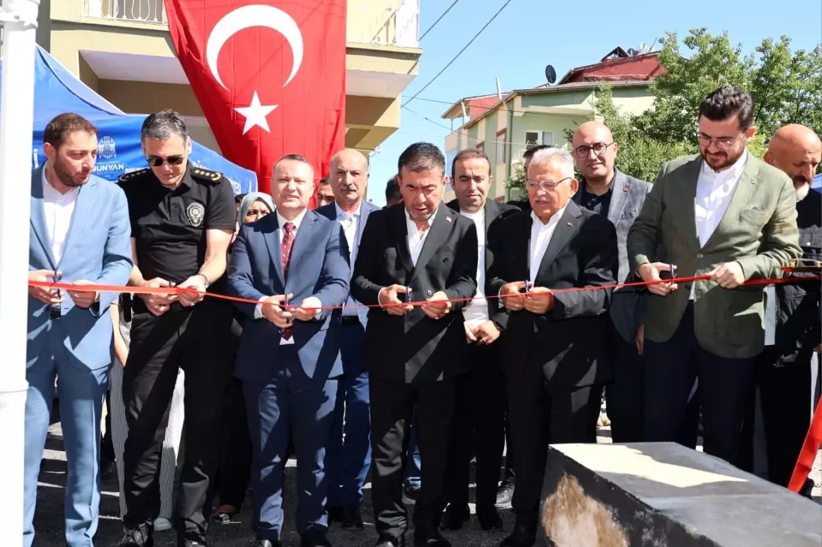 Bünyan\'da iki proje hizmete açıldı