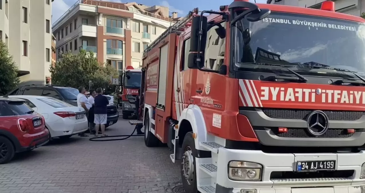 Maltepe\'de Çatı Yangını
