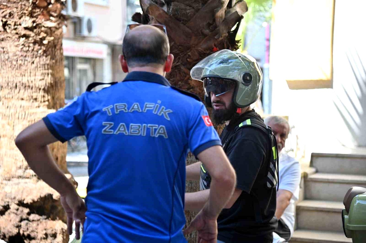 Manisa\'da Yaya Güvenliği İçin Motosiklet ve Elektrikli Bisiklet Denetimleri