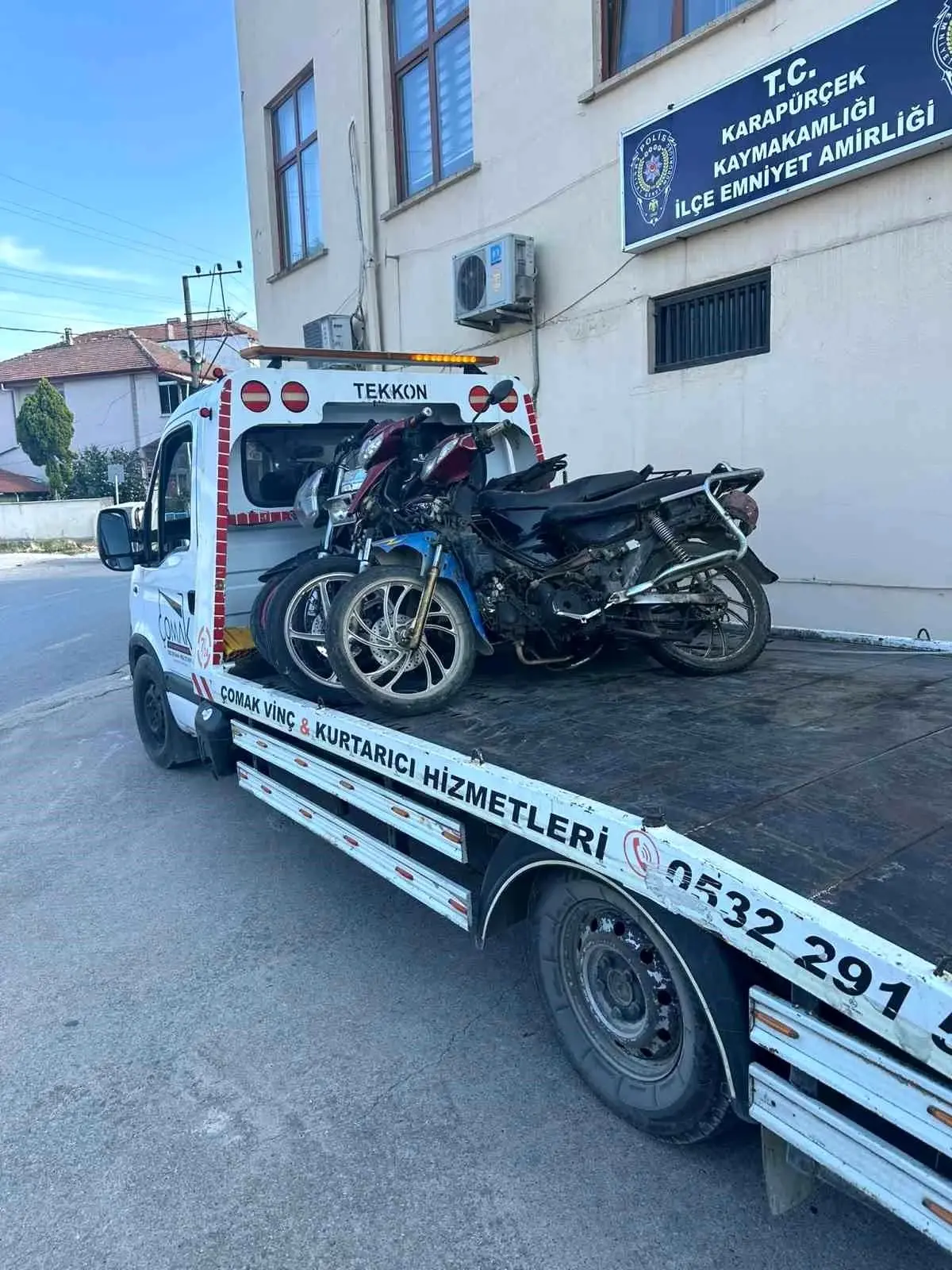 Karapürçek\'te Motosiklet Denetiminde 453 Bin Ceza