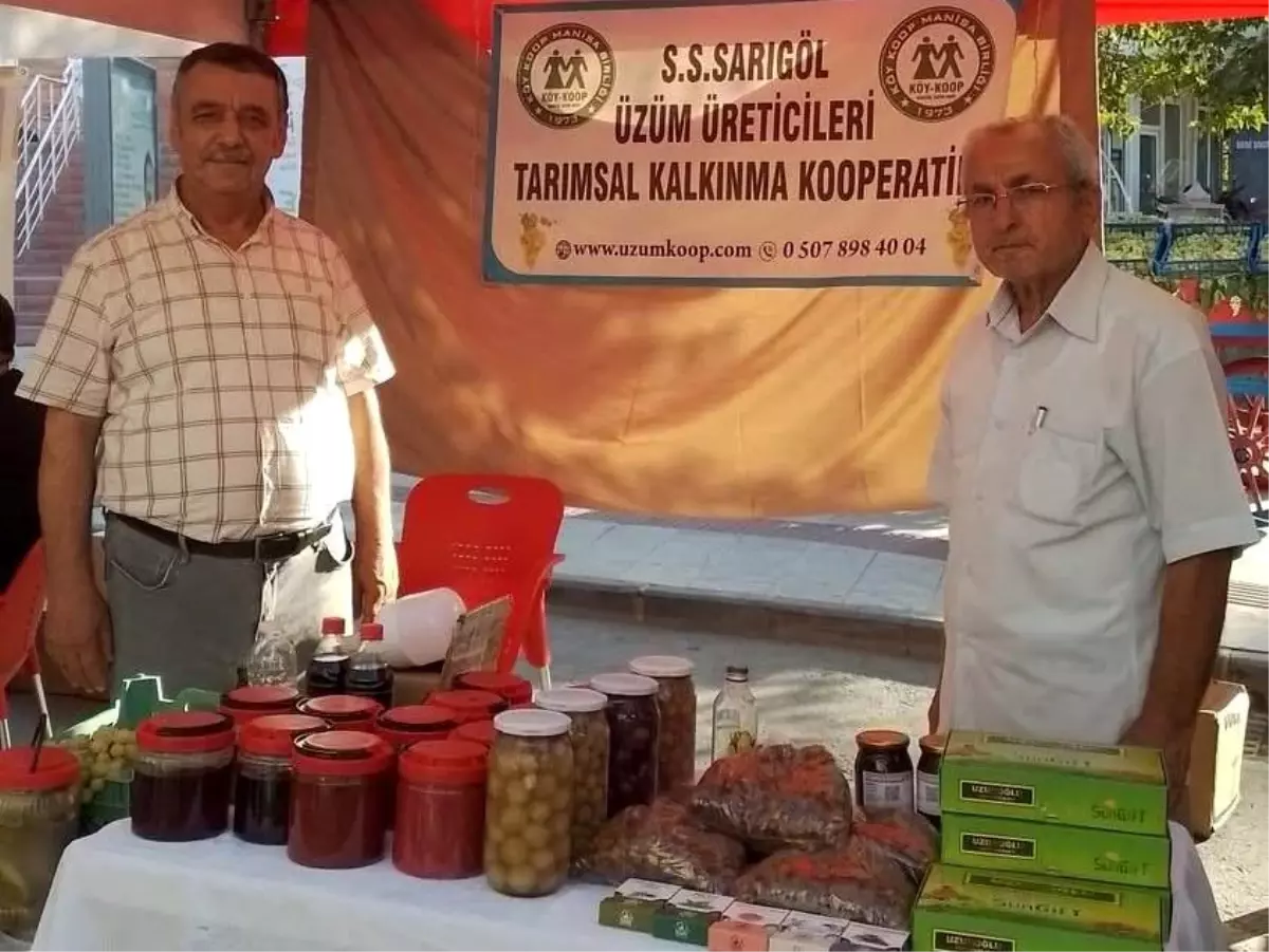 Sarıgöl Üzüm Festivali\'nde Kooperatifin Başarısı