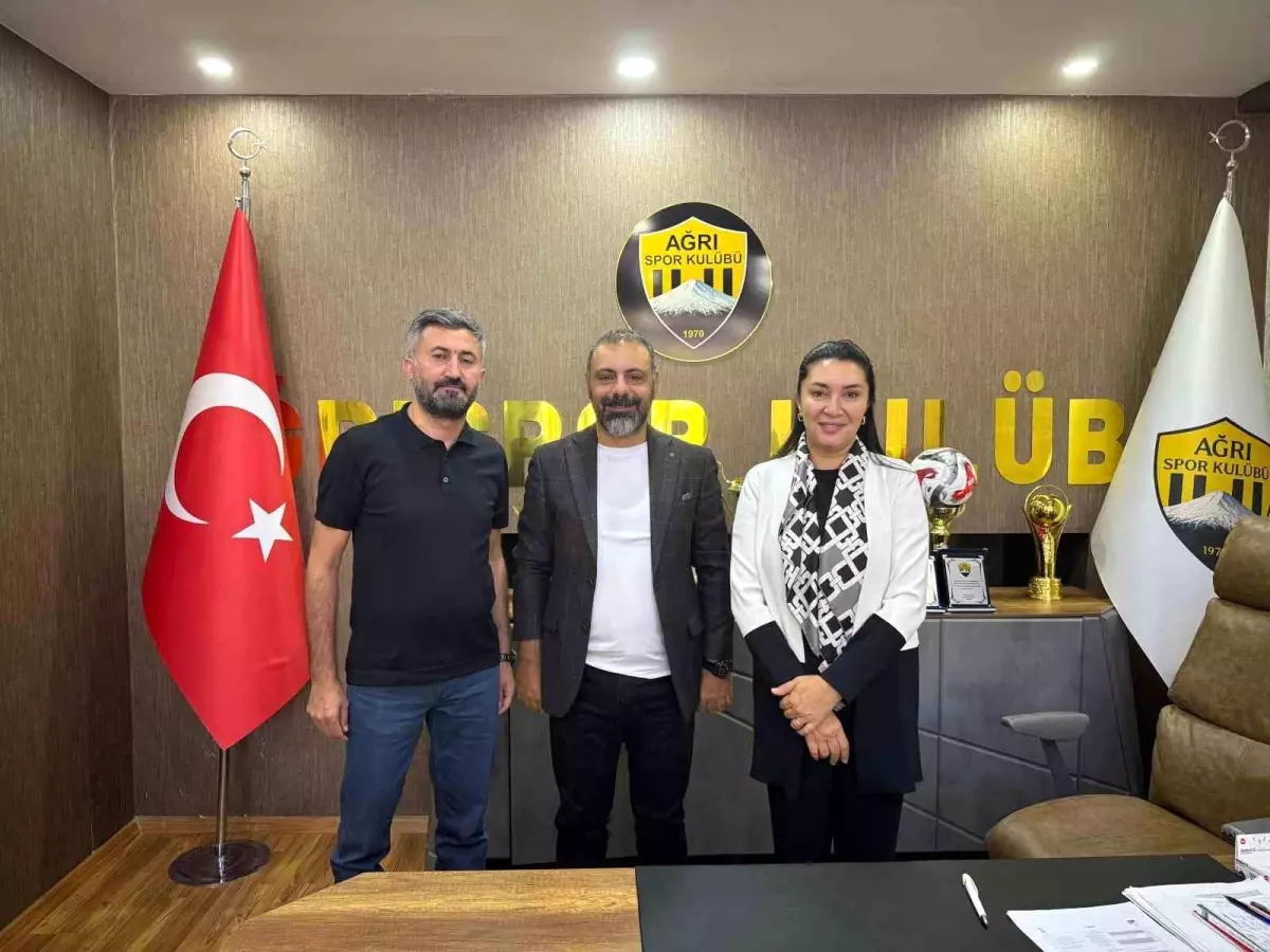 Ağrı Spor\'a Ziyaret ve Destek