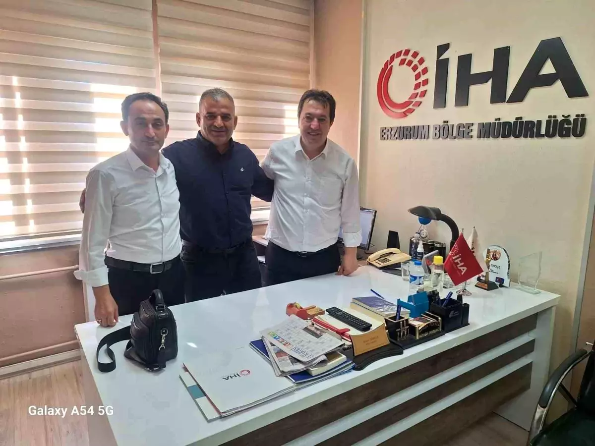 Recai Çelik İHA\'yı Ziyaret Etti