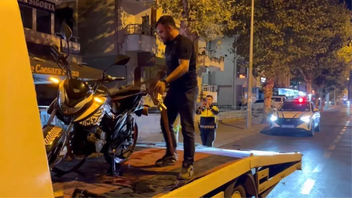 Alkollü Motosiklet Sürücüsüne Ceza