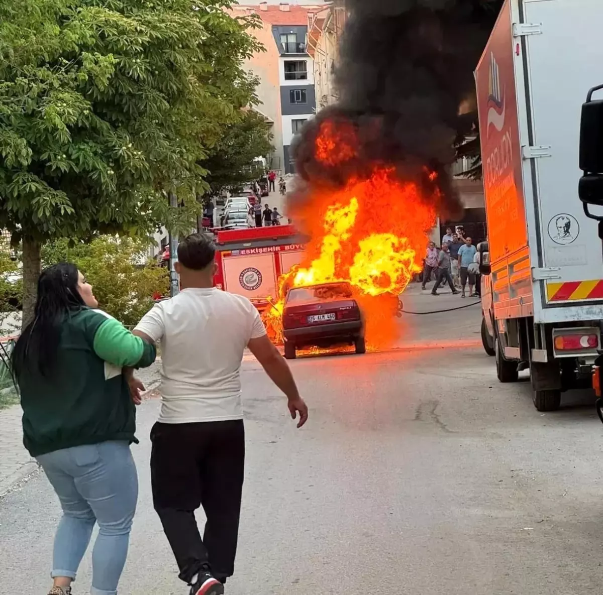 Yılların Emeği Alevler İçinde