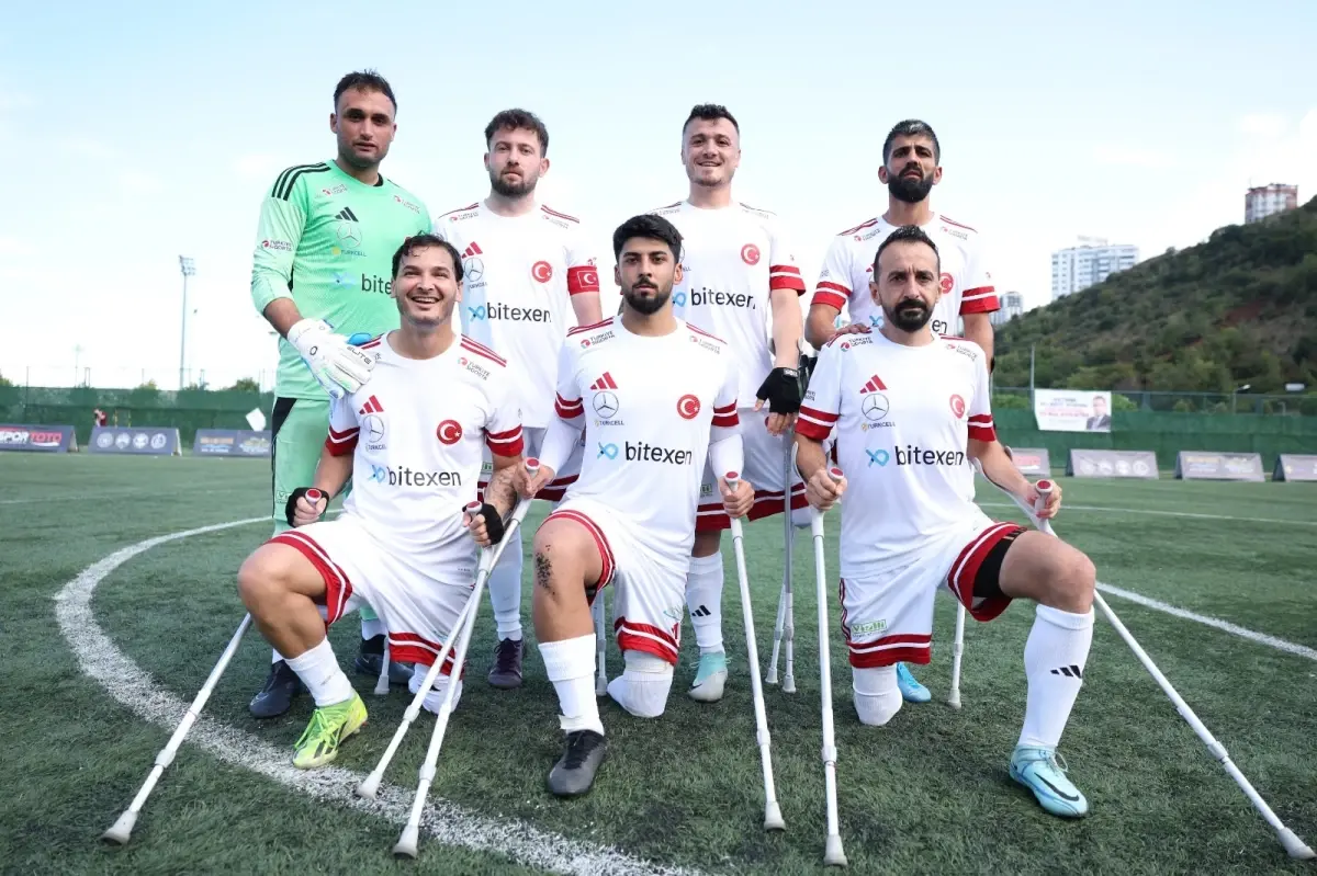 Türkiye Ampute Futbol Takımı Polonya\'ya Yenildi