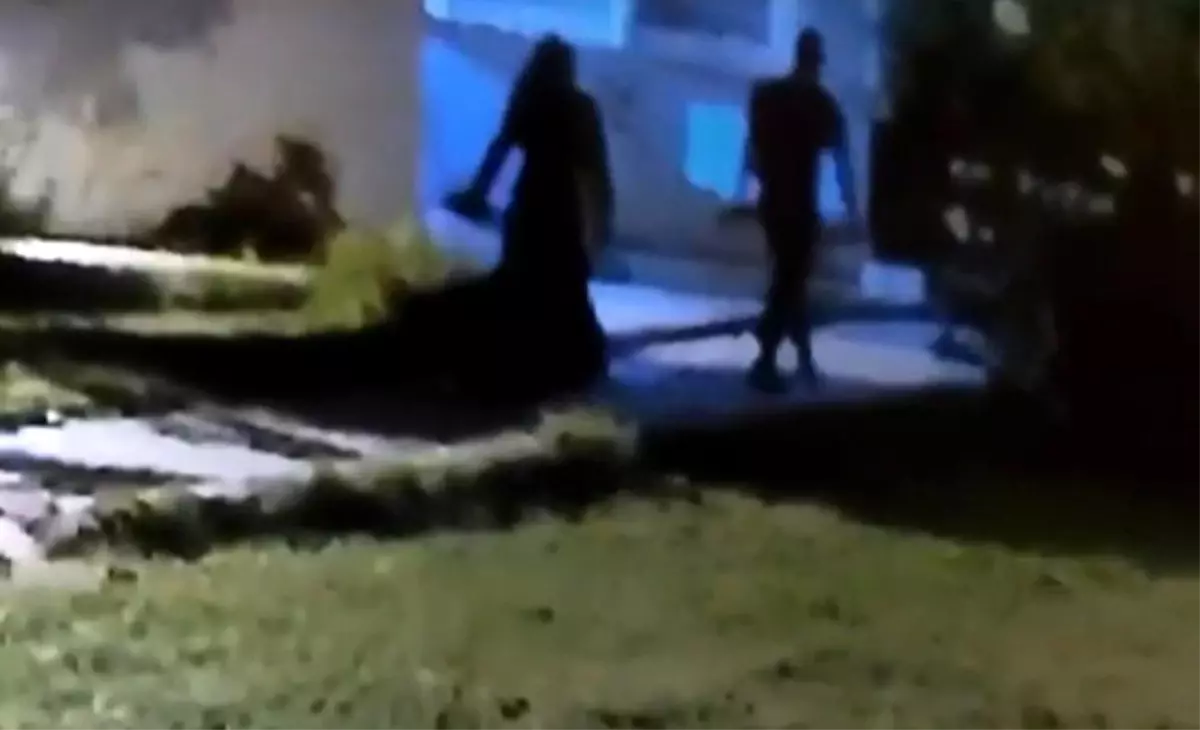 Eski eşinin eşarpla boğduğu Hanım Biçer\'in son anları kamerada