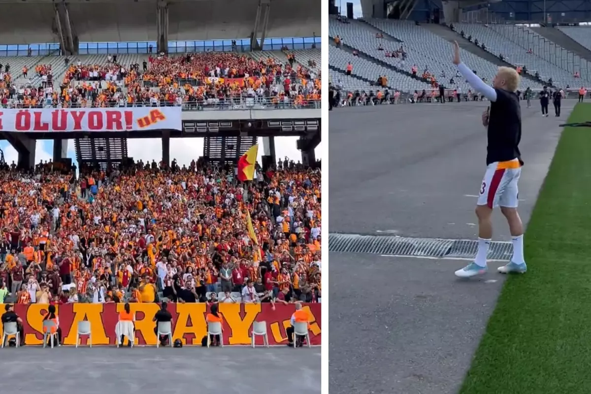 Galatasaray taraftarı Barış Alper\'i affetti