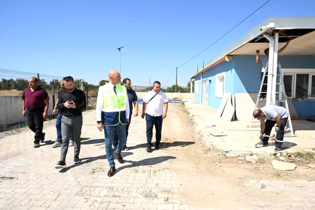 MASKİ, Yuntdağı Bölgesi\'nde Yeni Şantiye Alanı Oluşturuyor