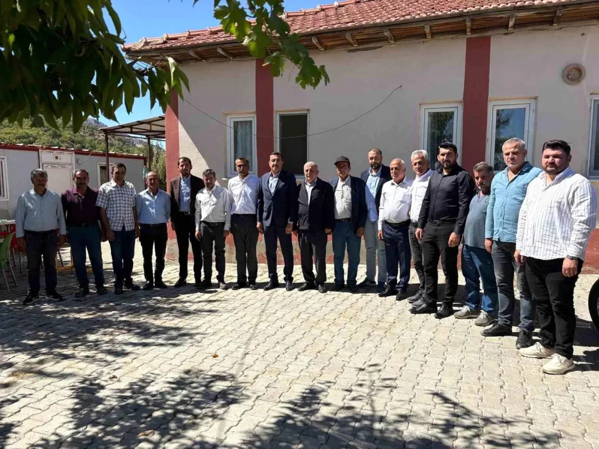 Tüfenkci Doğanşehir\'de Muhtarlarla Bir Araya Geldi
