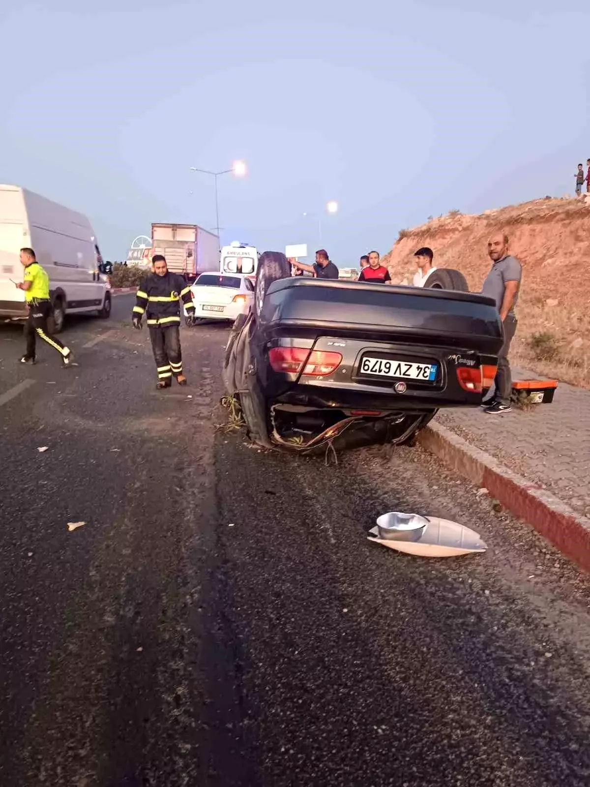 Siirt\'te Trafik Kazası: 1 Yaralı