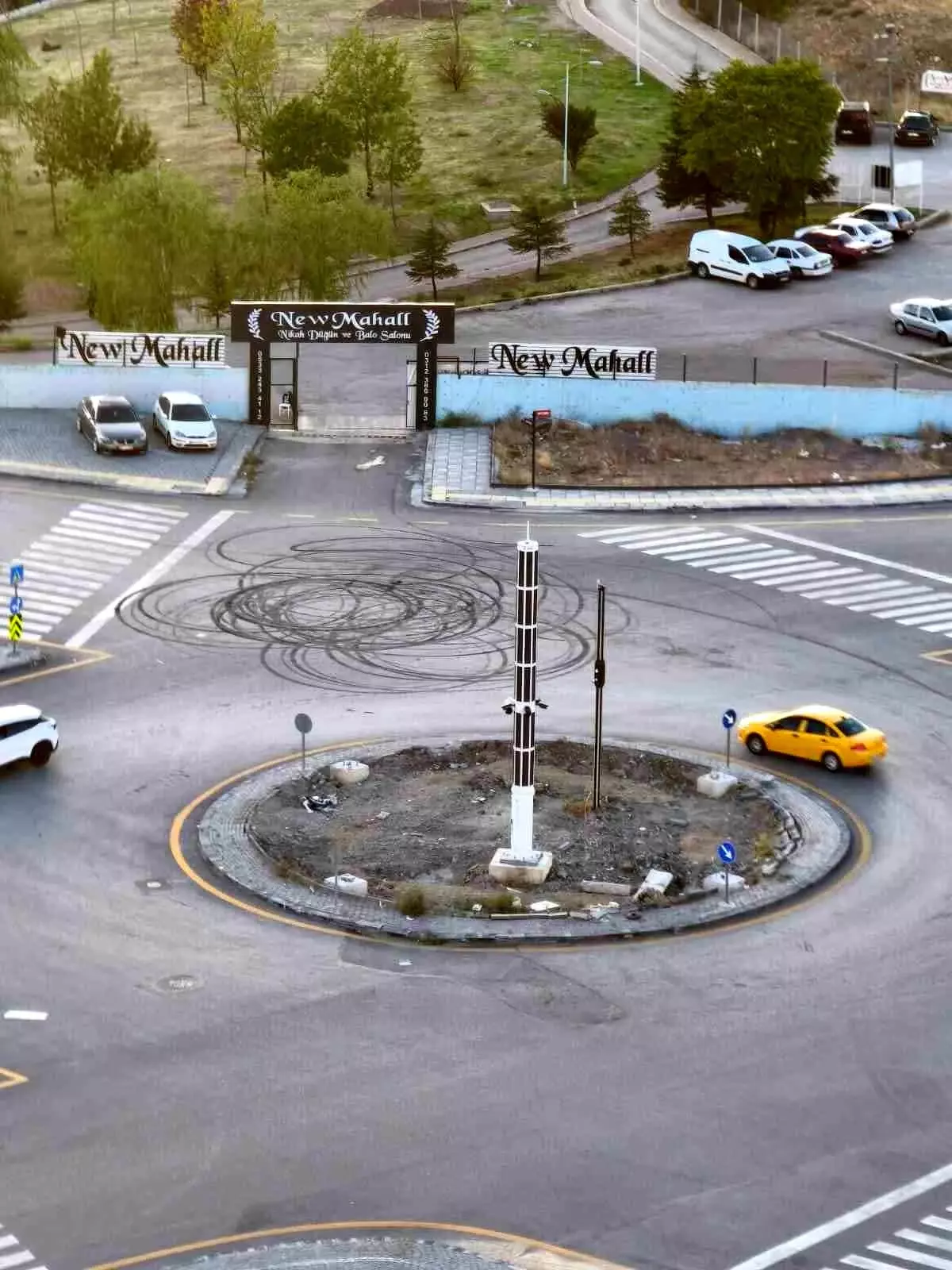 Ankara\'da Drift Magandaları Trafiği Kaptı