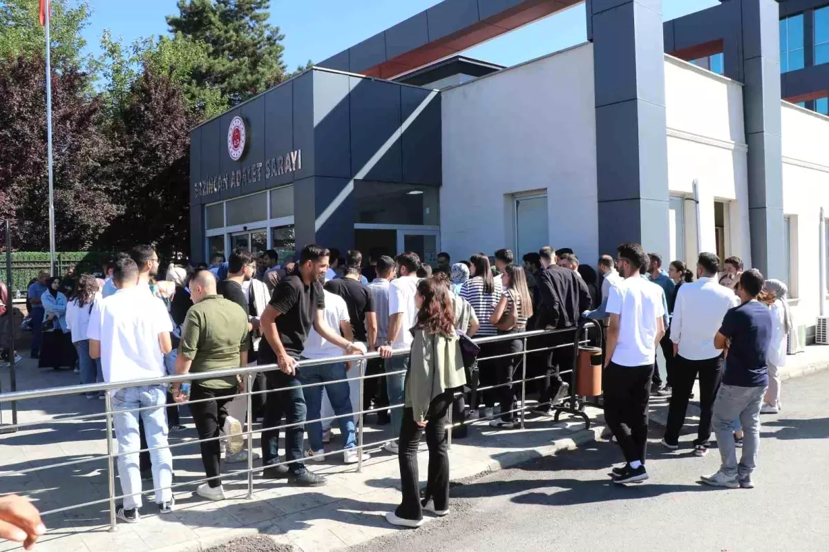 Erzincan\'da Zabıt Katipliği Sınavı Yoğun Geçti