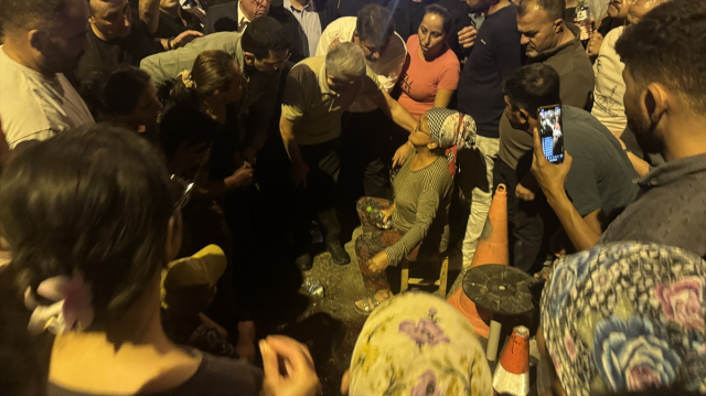 İlçeyi ayağa kaldıran kaza! Vali gelip kalabalığı ikna etti