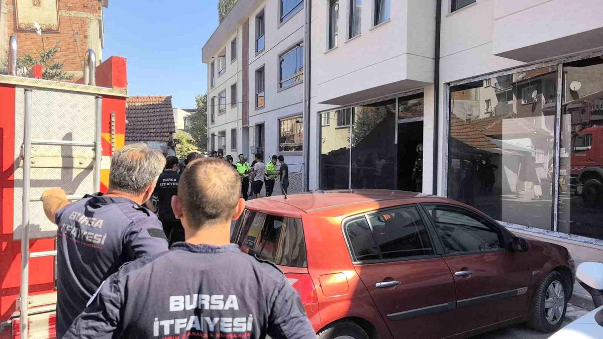 İnegöl\'de korkutan yangın