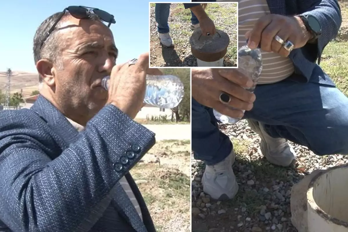 Muhtarın aradığı içme suyu, 291 metrede termal su olarak çıktı