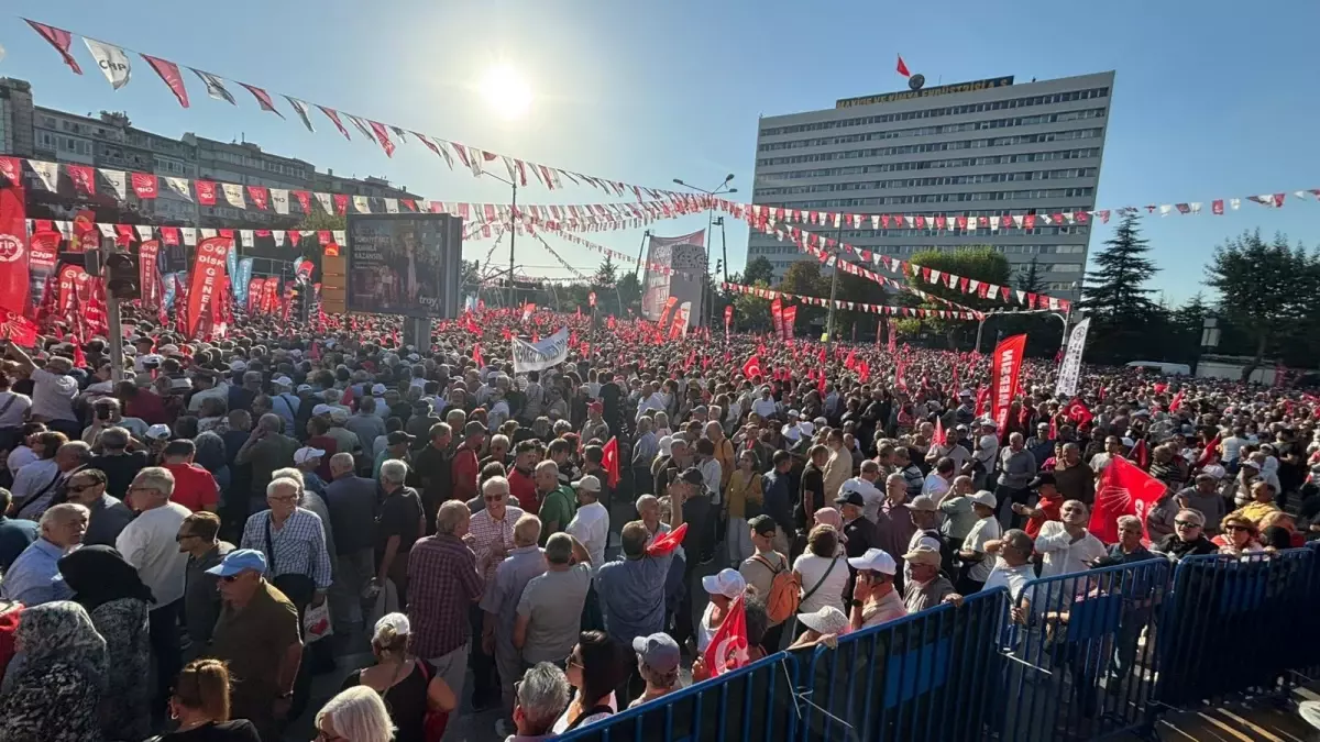 CHP\'den Ankara\'da \'Büyük Ankara Mitingi\'