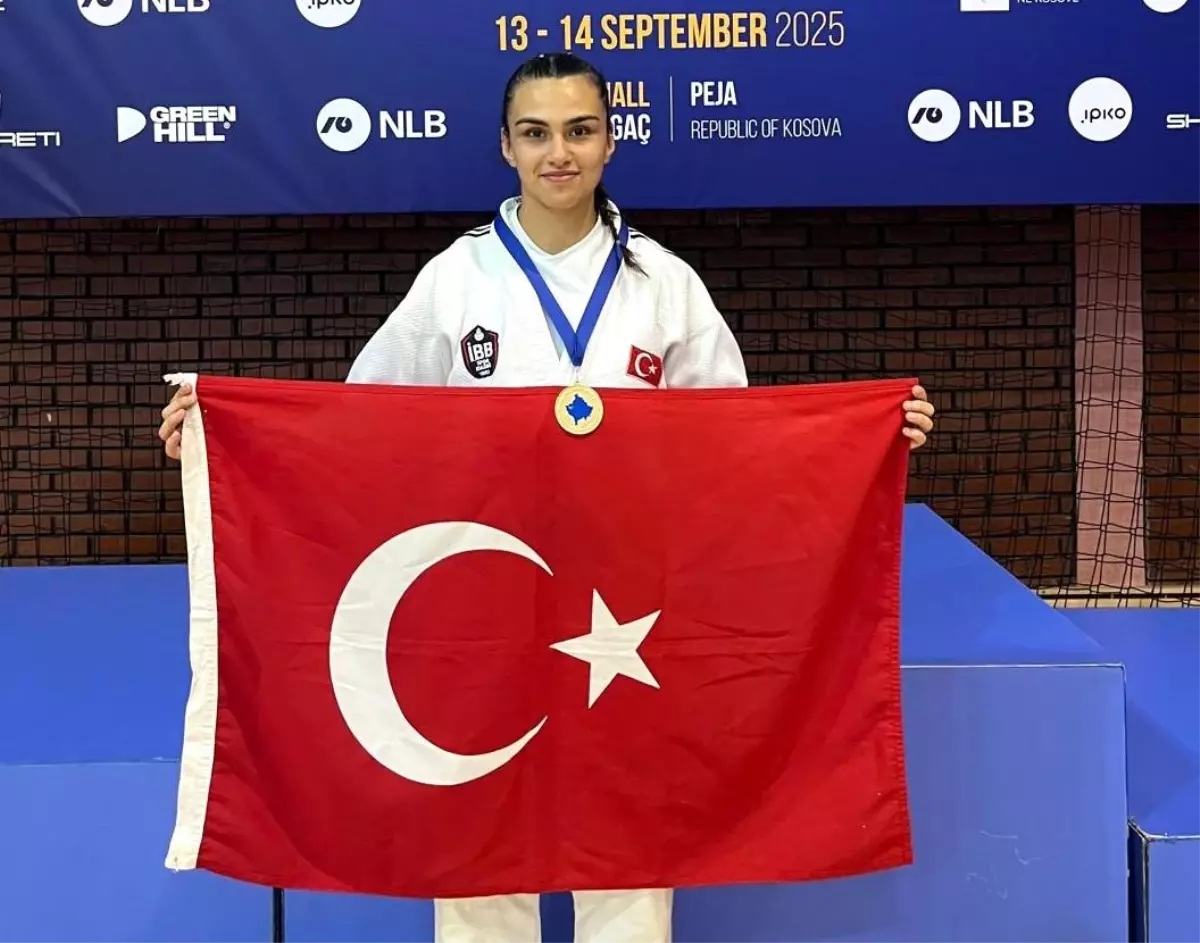 Rümeysa Koto Balkan Judo Şampiyonu Oldu