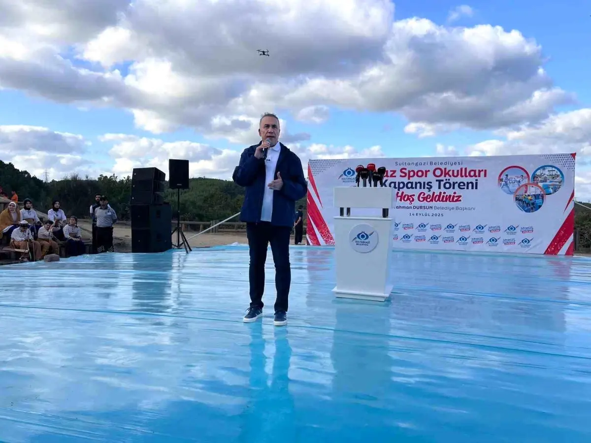 Sultangazi Yaz Spor Okulları\'nın Kapanış Töreni Coşkuyla Gerçekleşti