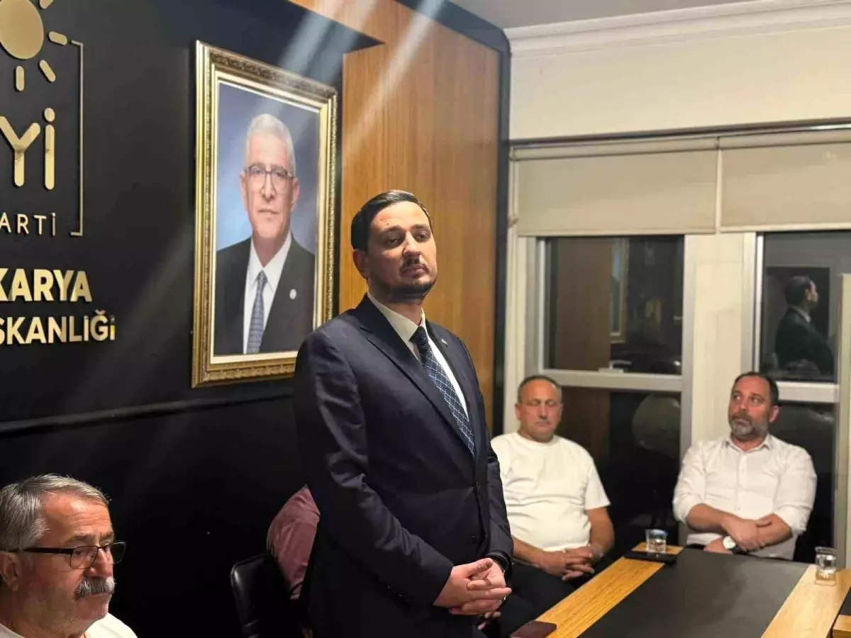 İYİ Parti Sakarya İl Başkanı Ahmet Uçak İstifa Etti