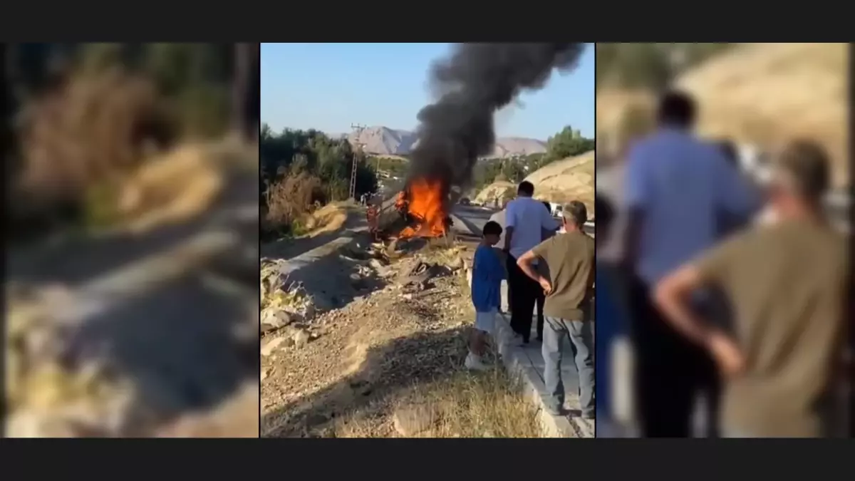 Malatya\'da TIR Otobüse Çarptı