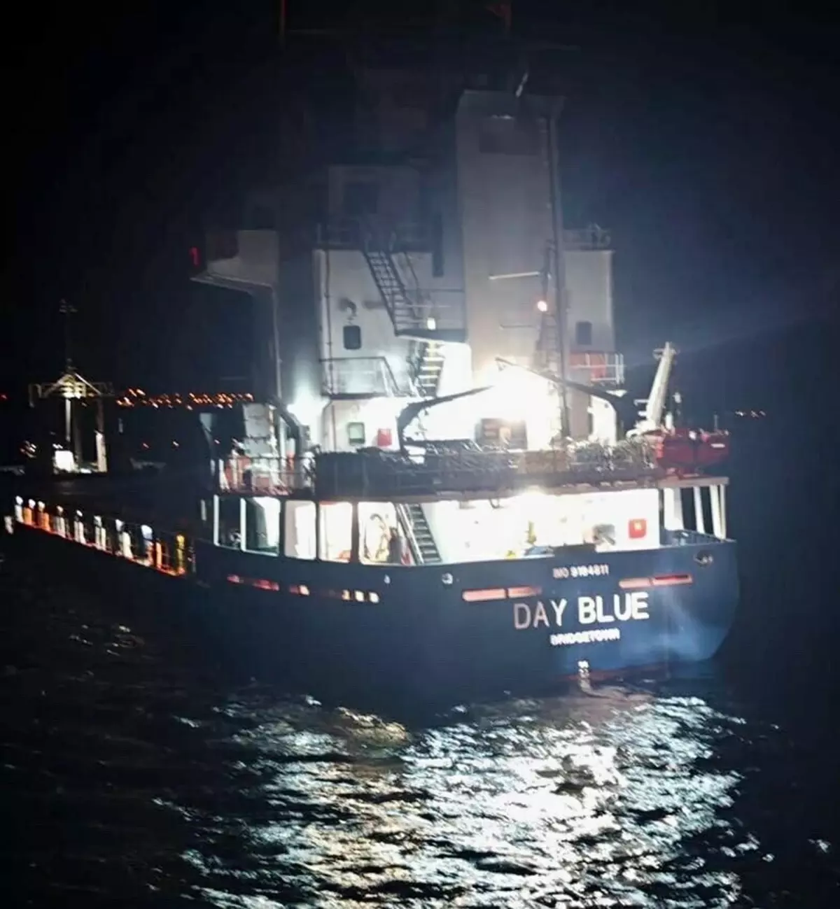 Çanakkale\'de Gemide Mekanik Arıza