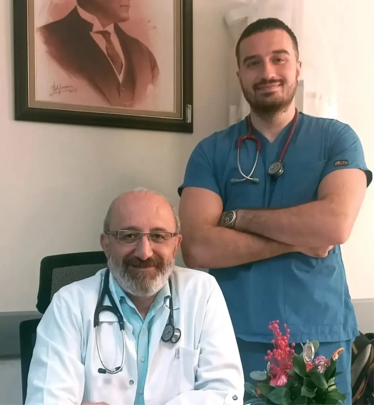 Baba-Oğul Doktorlar Mudanya Hastanesi\'nde