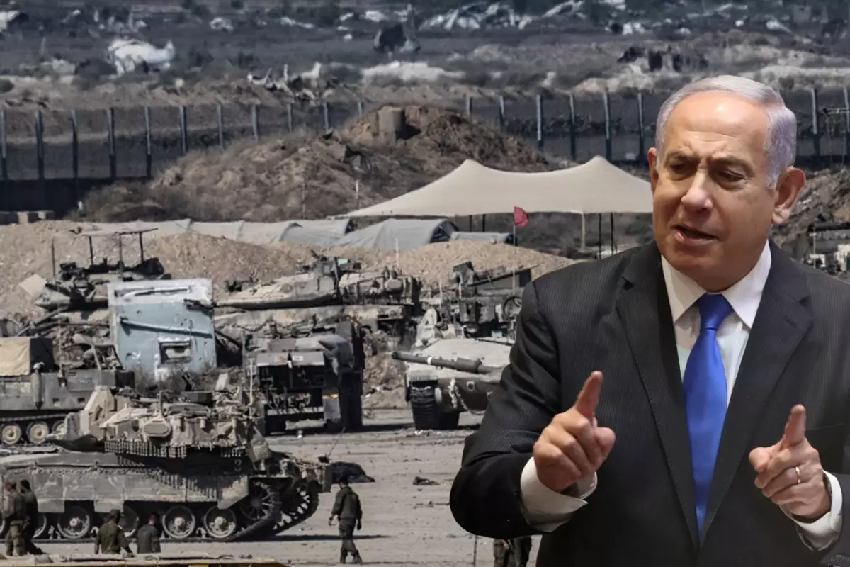Gazze\'ye kara harekatı başlatan Netanyahu\'dan ilk açıklama! İşte ordunun kanlı planı